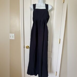 Davi & Dani Black Cut Out Maxi Dress Size Medium NWT
